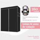 Organizadores de Roupa Dobrável 2 Portas Armário Para Organi