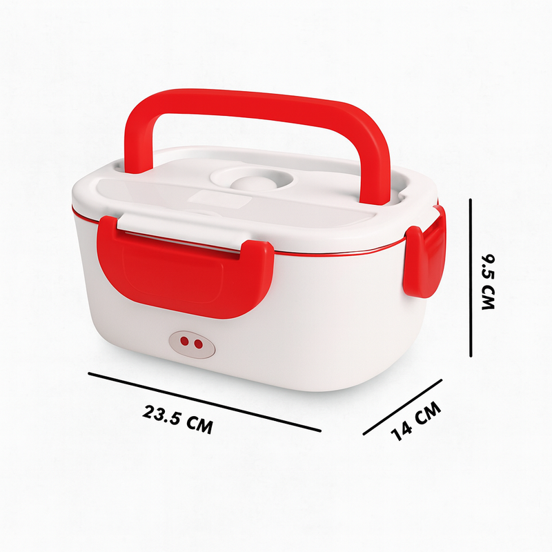 Marmita Elétrica Portátil Bivolt - VERMELHO