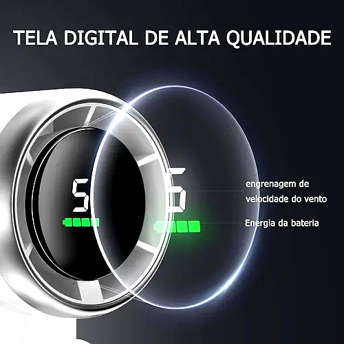 Mini Ventilador Portátil Turbo